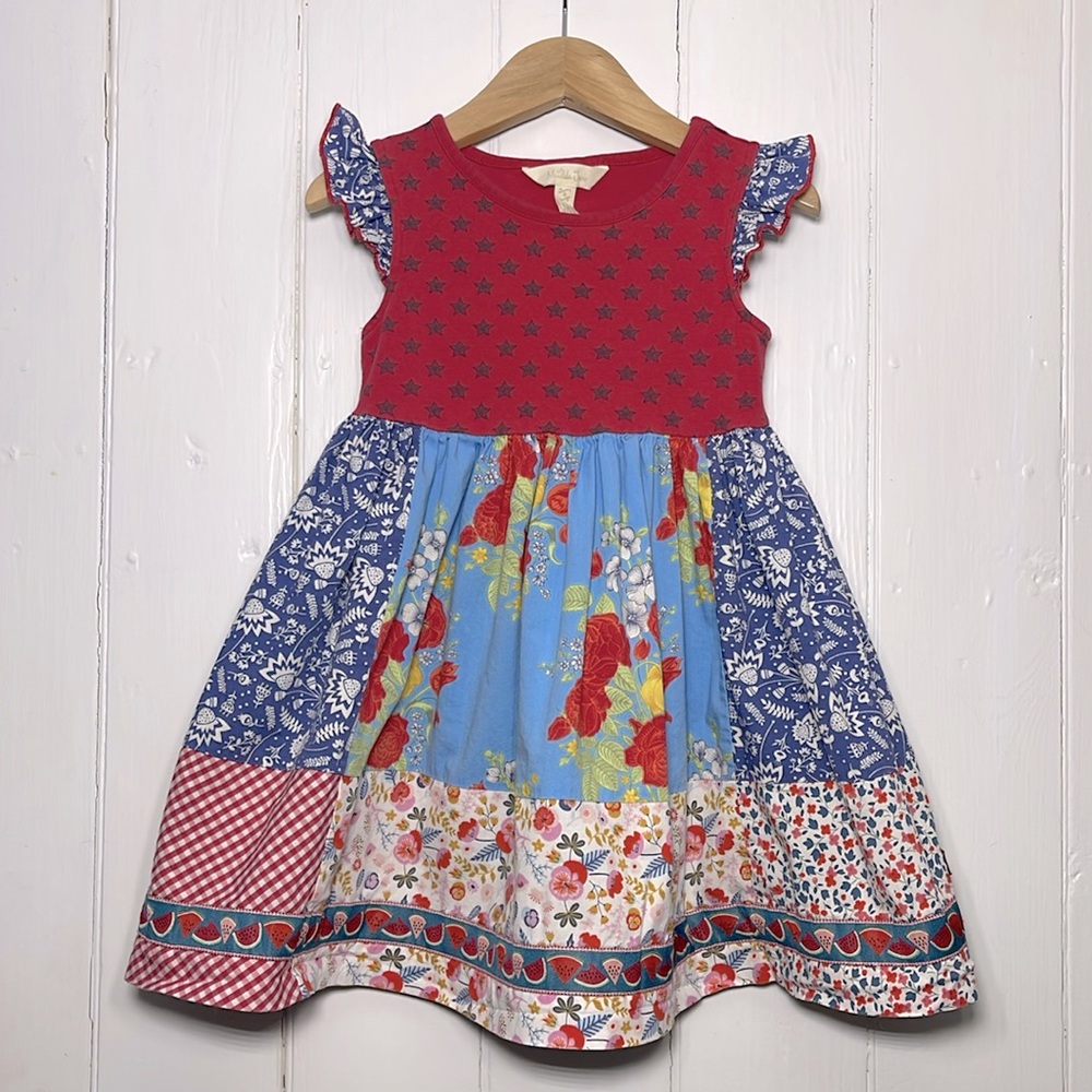 MATILDA JANE EUC Stars Watermelon Floral Print Dress